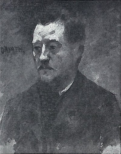 Male Portrait by Lovis Corinth